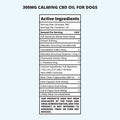 Active Ingredients - Calming CBD Oil For Dogs
