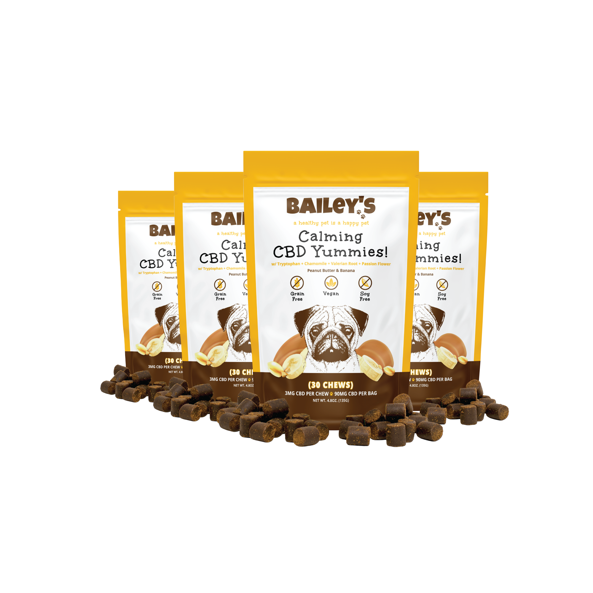 Cbd dog treats for calming hot sale