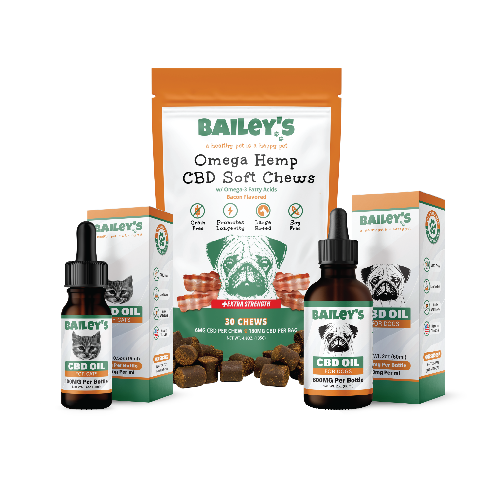 Hemp oil clearance chews for dogs