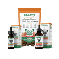 Baileys CBD Oil For Cats 100mg & Omega Hemp CBD Soft Chews Extra Strength30 Count & CBD & CBG Oil For Dogs Extra Strength 900mg