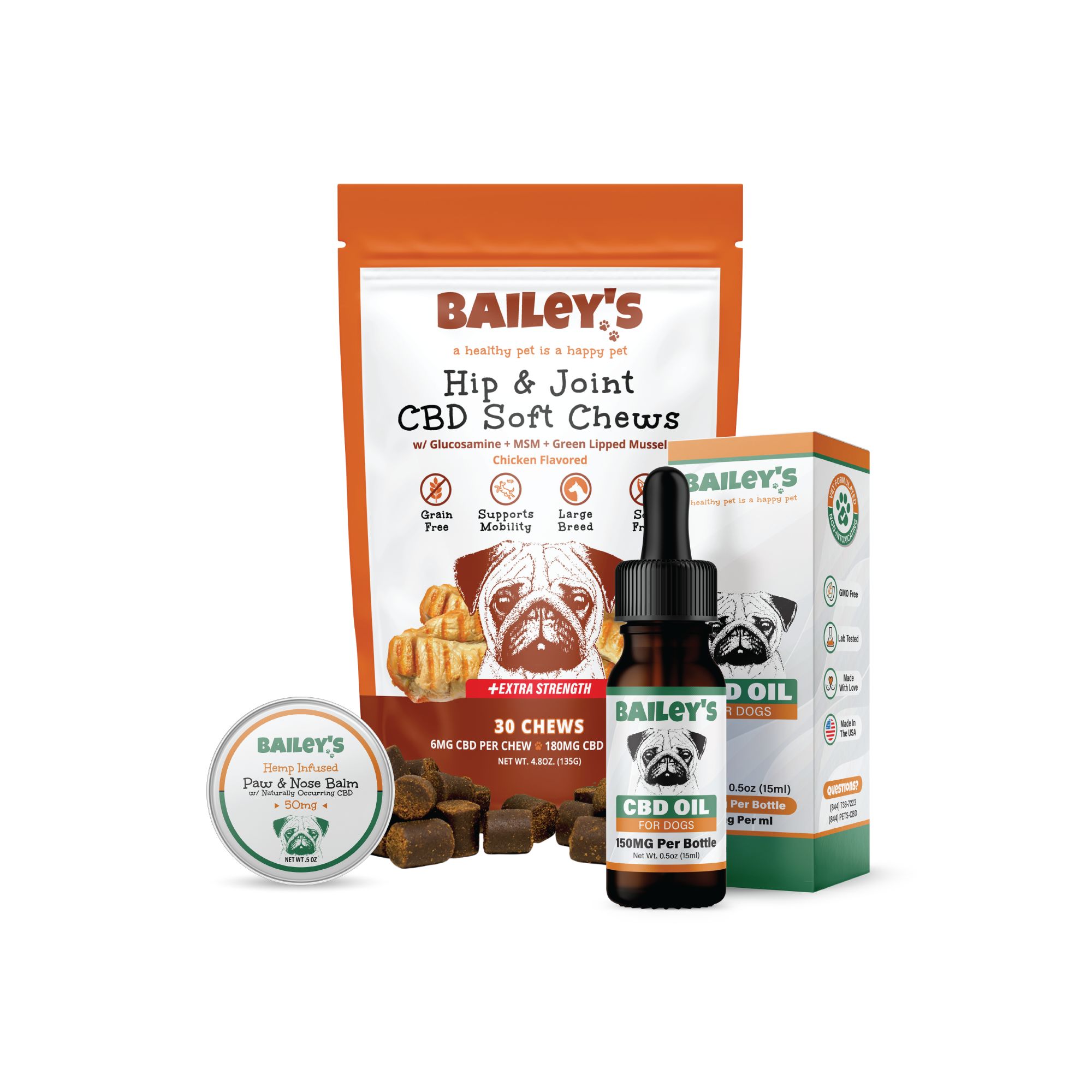 Boost Your Dog’s Wellbeing with Bailey’s Premium CBD Bundles