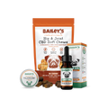 Baileys CBD Oil For Dogs 150mg & Hip & Joint CBD Soft Chews 30 Count & Paw & Nose Balm 50mg