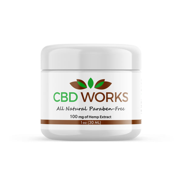 (CBD Works) All-Natural Paraben-Free Lotion with 200mg CBD