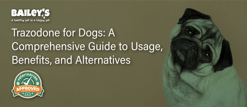 Trazodone for Dogs: A Comprehensive Guide to Usage, Benefits, and Alternatives
