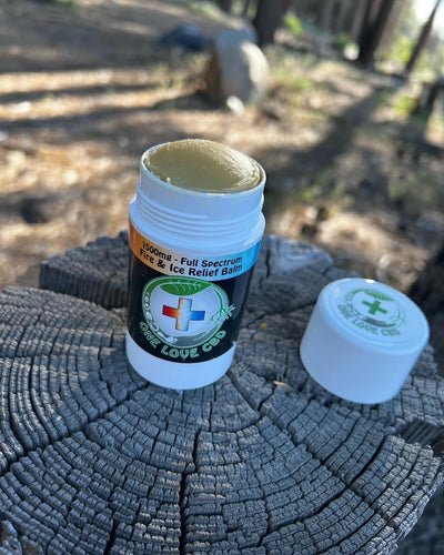 One Love CBD 1500mg Full Spectrum CBD "Fire & Ice" Topical Balm