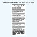 Extra Strength 2:1 CBD & CBG Oil For Dogs