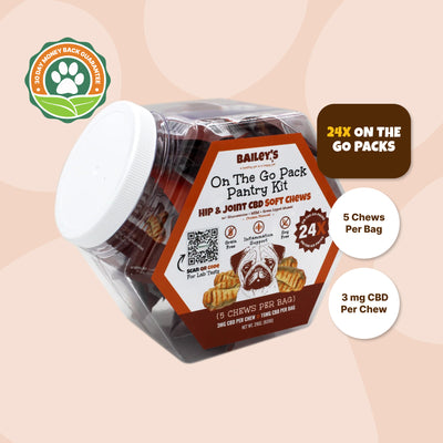 Hip & Joint CBD Soft Chews Pantry Kit
