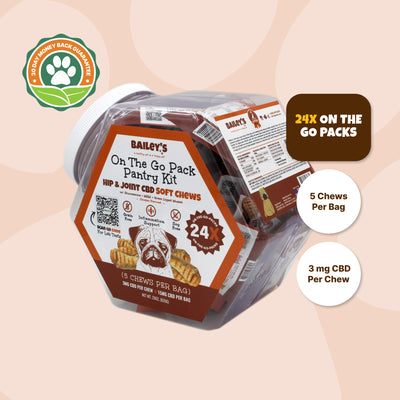 Hip & Joint CBD Soft Chews Pantry Kit