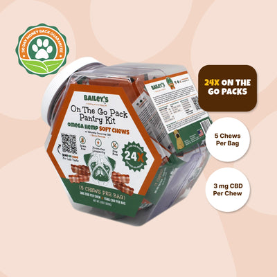 Omega Hemp CBD Soft Chews Pantry Kit