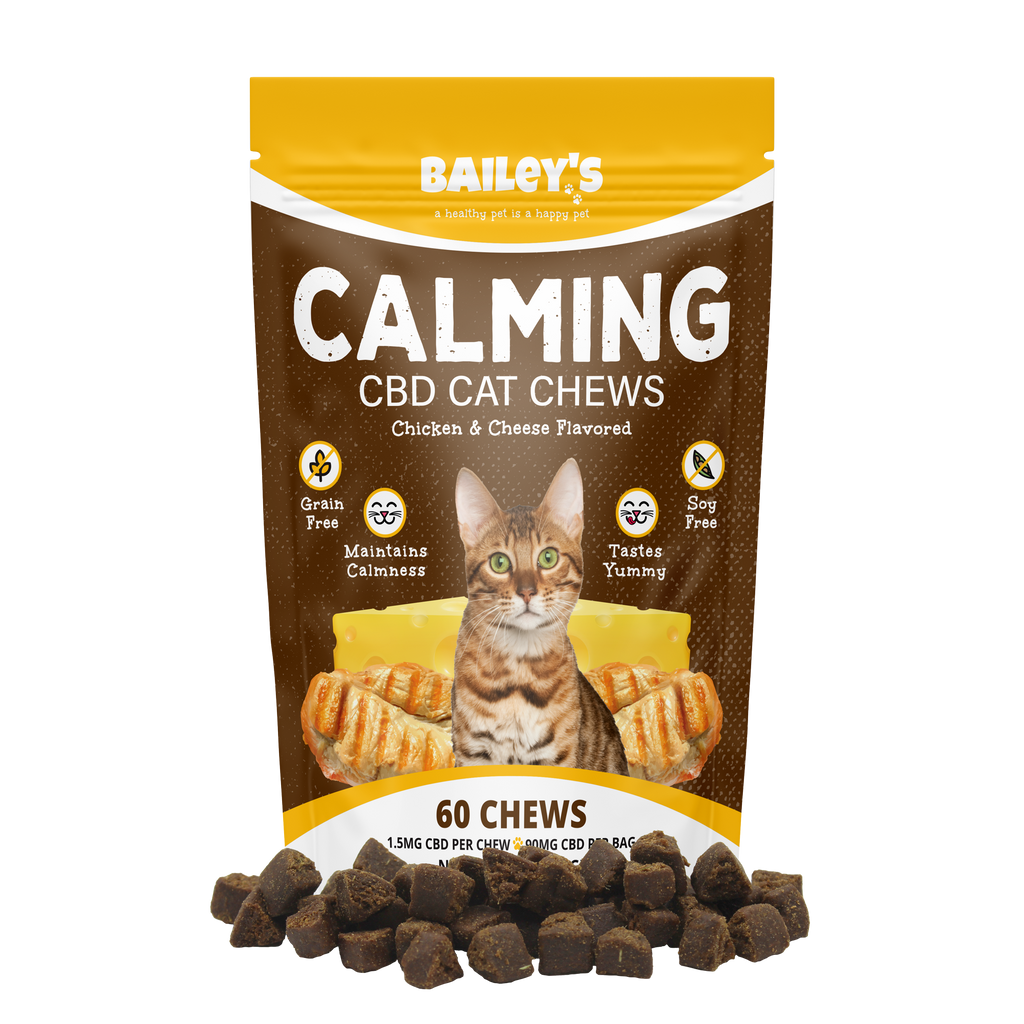 Bailey s Calming CBD Cat Chews Stress Relief Treats