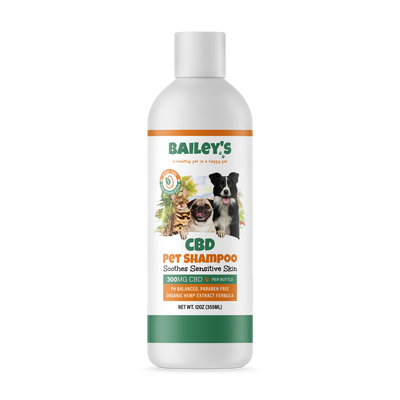 CBD Pet Shampoo with Aloe Avocado Oil Colloidal Oatmeal