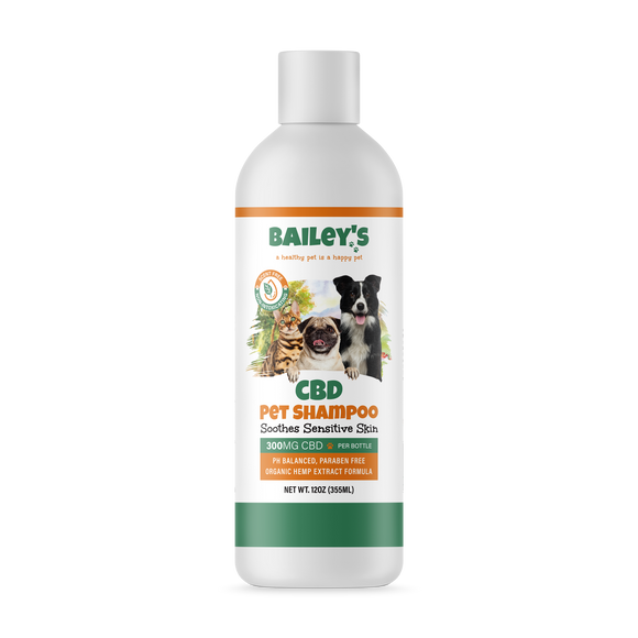 CBD Pet Shampoo w/ Aloe, Avocado Oil & Colloidal Oatmeal