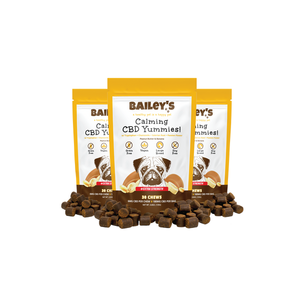 Bailey's Calming CBD Yummies Extra Strength 30 Count 3 Bags