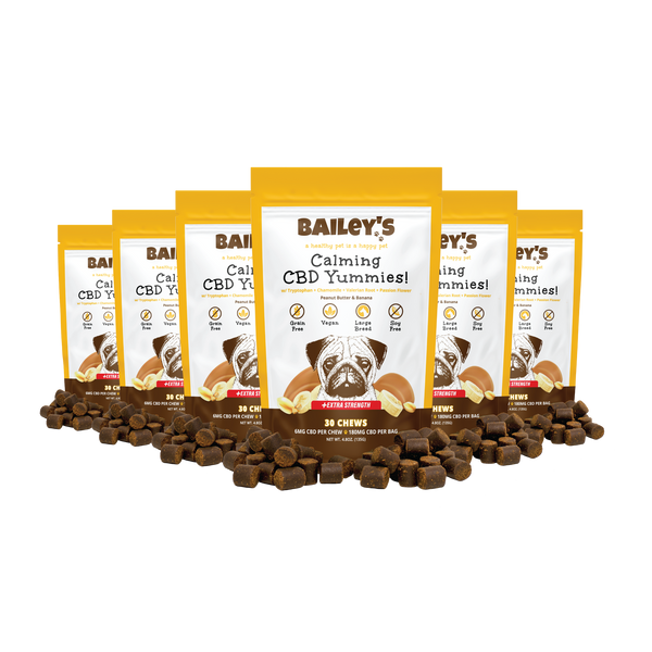 Bailey's Calming CBD Yummies Extra Strength 30 Count 6 Bags