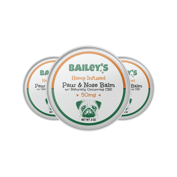Baileys Paw & Nose Balm 50mg 3 Count