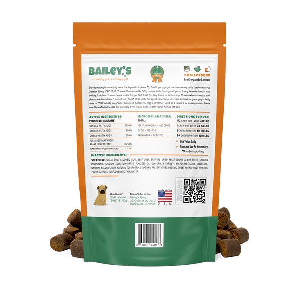 Bailey's CBD Dog Chews Monthly Membership