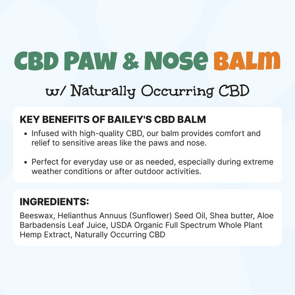 CBD Paw & Nose Balm