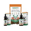 Baileys CBD Oil For Cats 100mg & Omega Hemp CBD Soft Chews Extra Strength 30 Count & CBD Oil For Dogs 600mg