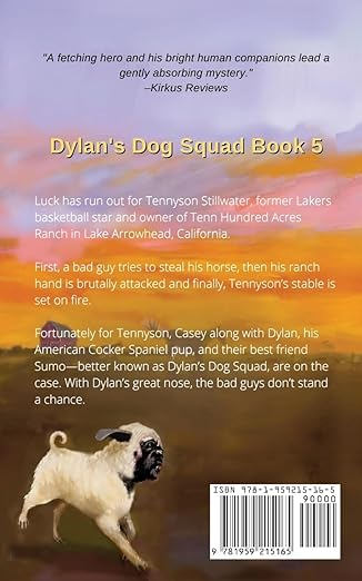 Dylans Nose Knows - Book Back Cover Image - Kathleen Troy Author
