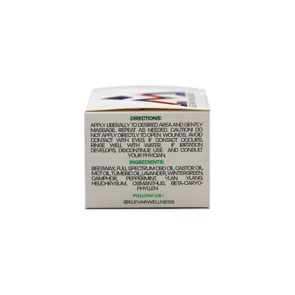 Premium 500mg CBD True Full Spectrum Restorative Balm with Lavender & Turmeric