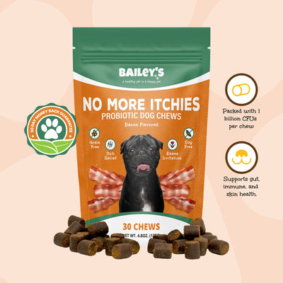 No More Itchies Probiotic Dog Chews