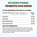 No More Itchies Probiotic Dog Chews