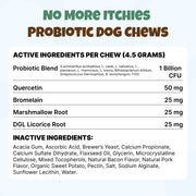 No More Itchies Probiotic Dog Chews