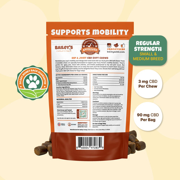 Bailey's CBD Dog Chews Monthly Membership