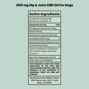 Hip & Joint CBD Oil For Dogs