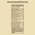 Calming CBD Oil For Dogs