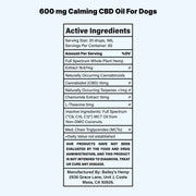 Calming CBD Oil For Dogs