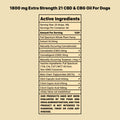 Extra Strength 2:1 CBD & CBG Oil For Dogs