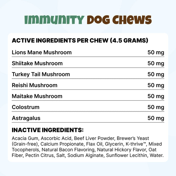 Immunity Dog Chews