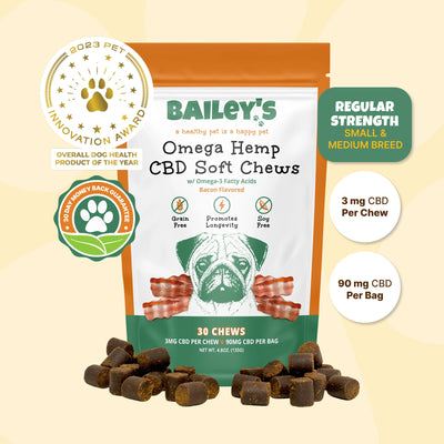 Bailey's CBD Dog Chews Monthly Membership