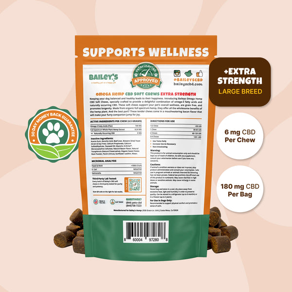 Bailey's CBD Dog Chews Monthly Membership