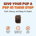 Soft and Chewy Hip and Joint Half Chew - CBD Dog Treats For Mobility Support