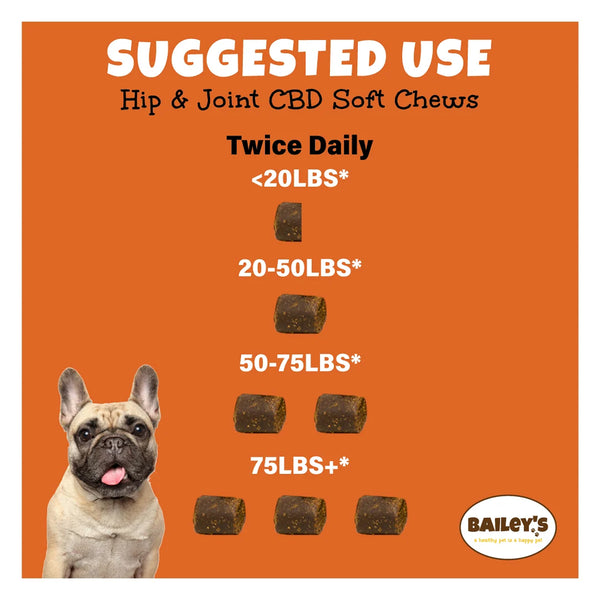 Hip & Joint CBD Soft Chews Pantry Kit