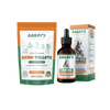 Baileys CBD Oil For Horses 1500mg & Cold Pressed Hemp Pellets For Horses & Livestock 2500mg 1lb