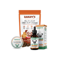 Baileys CBD Oil For Dogs 600mg & Hip & Joint CBD Soft Chews Extra Strength 30 Count & Paw & Nose Balm 200mg