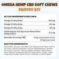 Omega Hemp CBD Soft Chews Pantry Kit