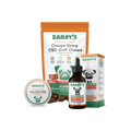 Baileys CBD & CBG Oil For Dogs 900mg & Omega Hemp CBD Soft Chews Extra Strength 30 Count & Paw & Nose Balm 200mg