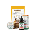 Baileys CBD & CBG Oil For Dogs 1800mg & Calming CBD Yummies Extra Strength 30 Count & Paw & Nose Balm 200mg