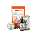 Baileys CBD & CBG Oil For Dogs 1800mg & Hip & Joint CBD Soft Chews Extra Strength 30 Count & Paw & Nose Balm 200mg