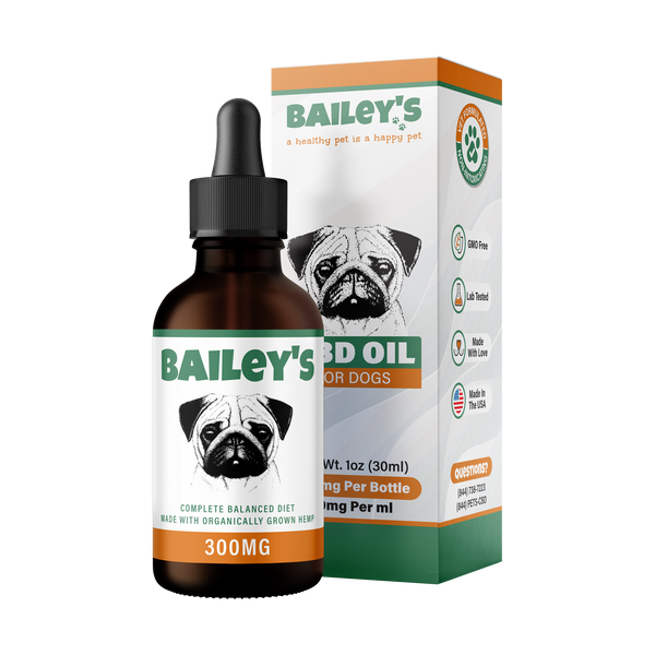 Bailey's CBD Oil For Pets Monthly Membership