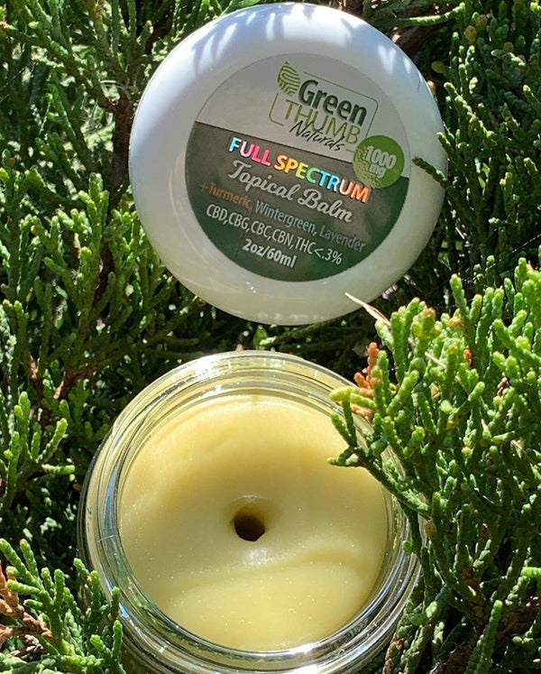 Full Spectrum Hemp Oil Infused Topical Balm w/ 1000MG CBD