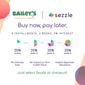 Buy Now, Pay Later with Sezzle at checkout for Bailey’s CBD Oil For Cats.