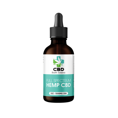 CBD Health Solutions 1500MG Full Spectrum CBD Oil