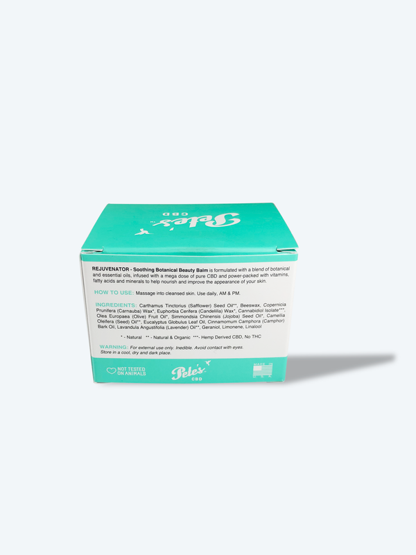 Pete's 200mg CBD Infused Rejuvenator- CBD Soothing Botanical Balm