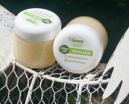 Green Thumb Naturals 2oz Topical Balm w/ 500mg CBD Isolate