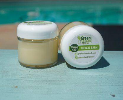 Green Thumb Naturals 2oz Topical Balm w/ 500mg CBD Isolate
